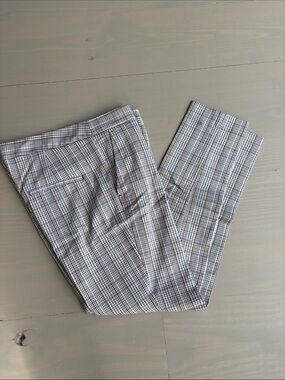 Women’s NWPT  Plaid Dress Pants - Blue and Brown